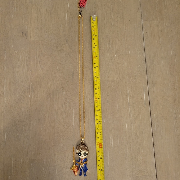 Betsey Johnson Blue Harry Potter Necklace NWT - Picture 8 of 8